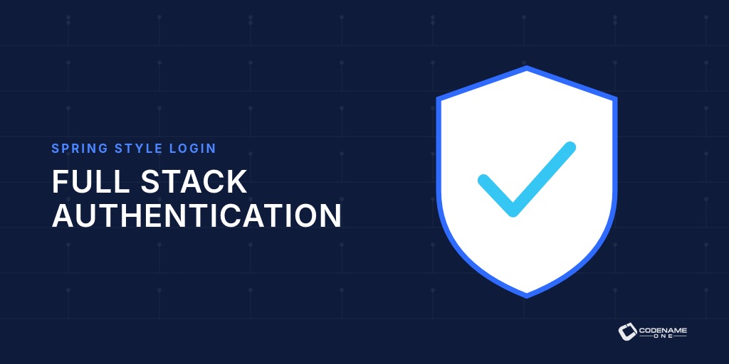 Easy Full Stack Authentication and Login in the Style of Spring